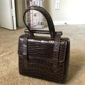 Small Millen Genuine Alligator Handbag